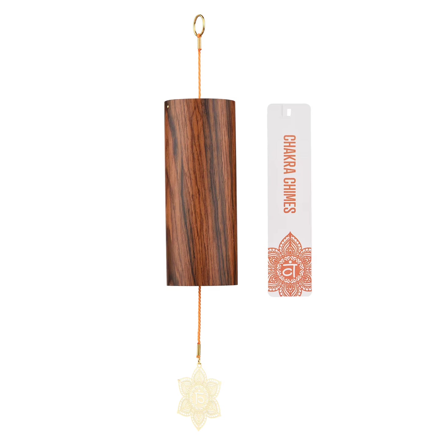 Chakra Bamboo Wind Chime – Meditation Tuning Chord for Energy Healing, Relaxation & Home Decor