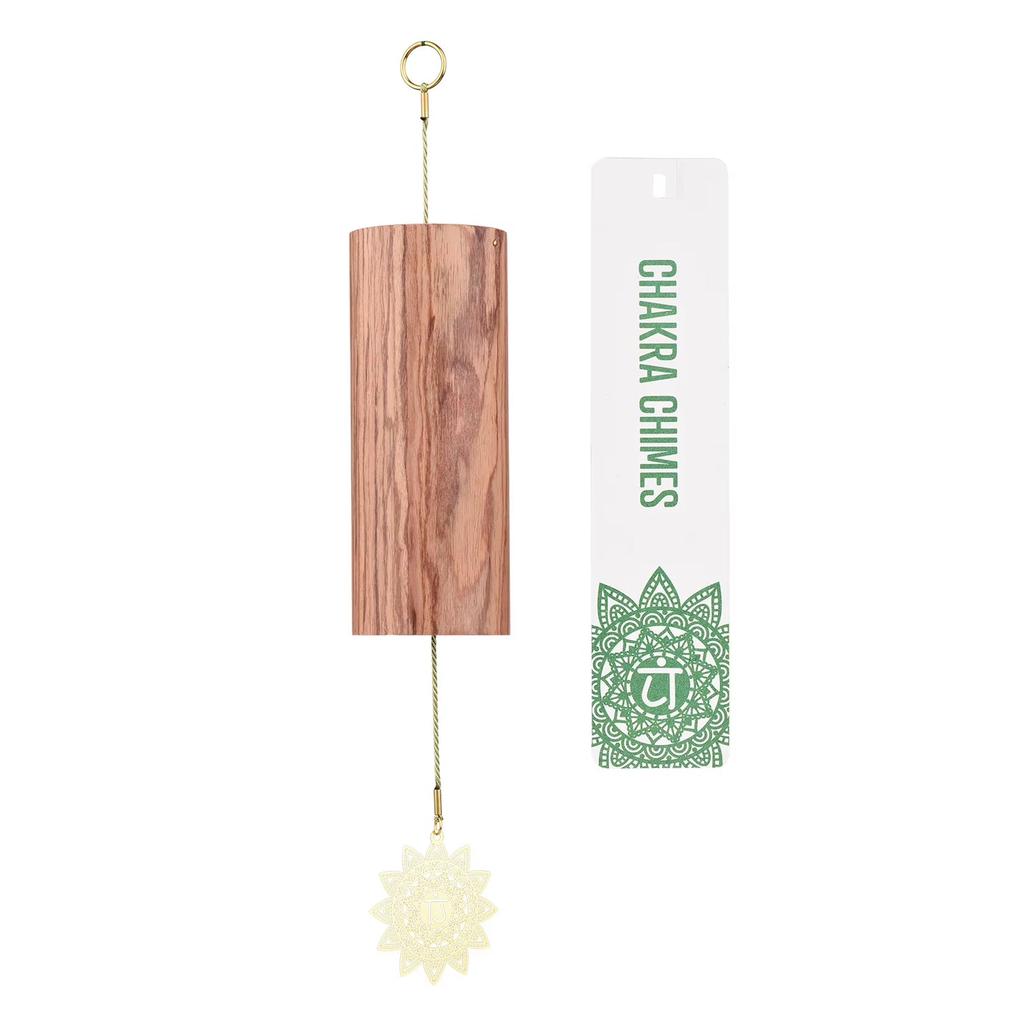 Chakra Bamboo Wind Chime – Meditation Tuning Chord for Energy Healing, Relaxation & Home Decor