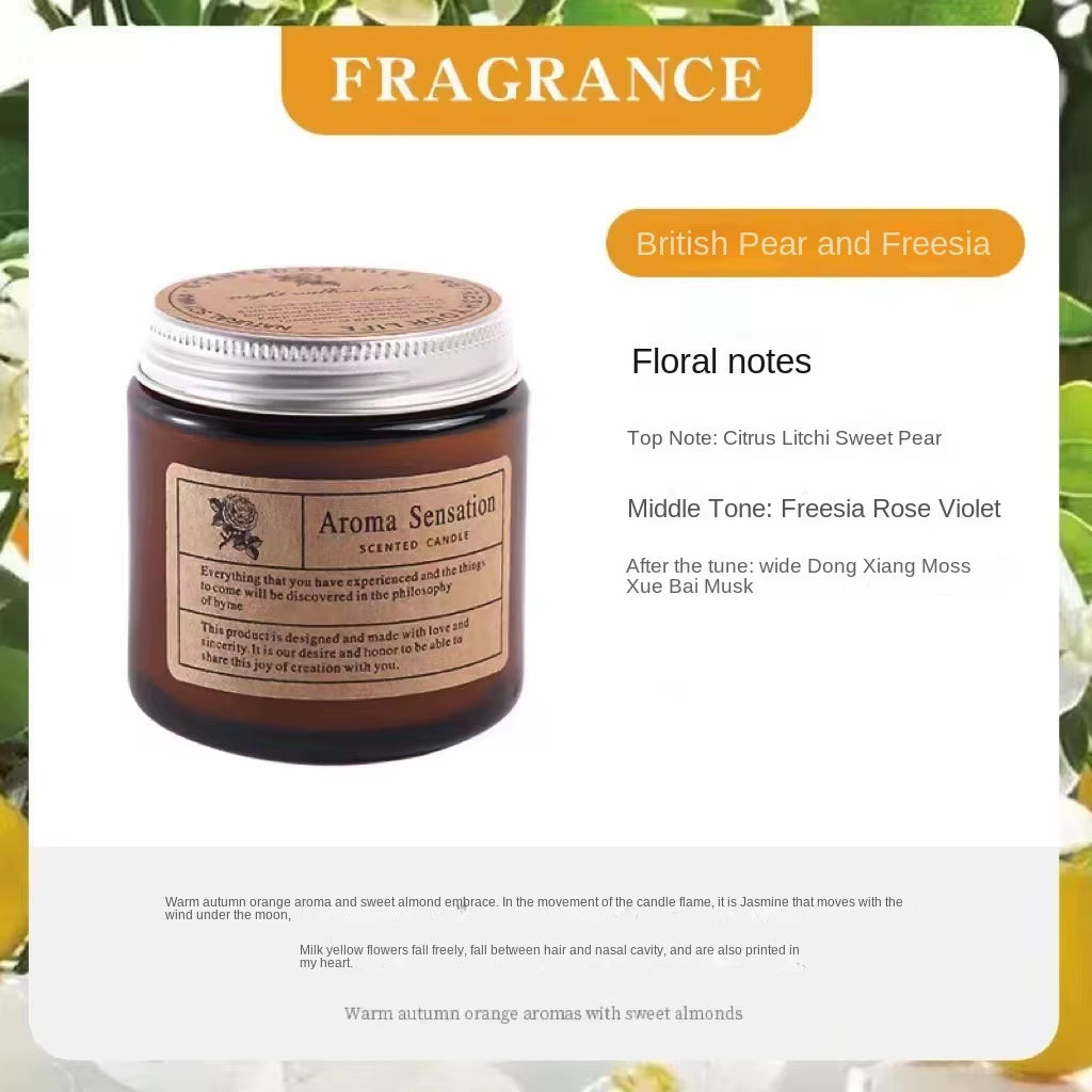 Aromatherapy Essential Oil Candle