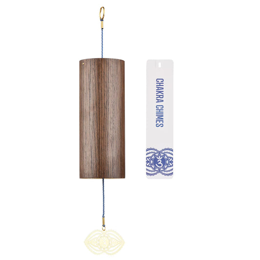 Chakra Bamboo Wind Chime – Meditation Tuning Chord for Energy Healing, Relaxation & Home Decor