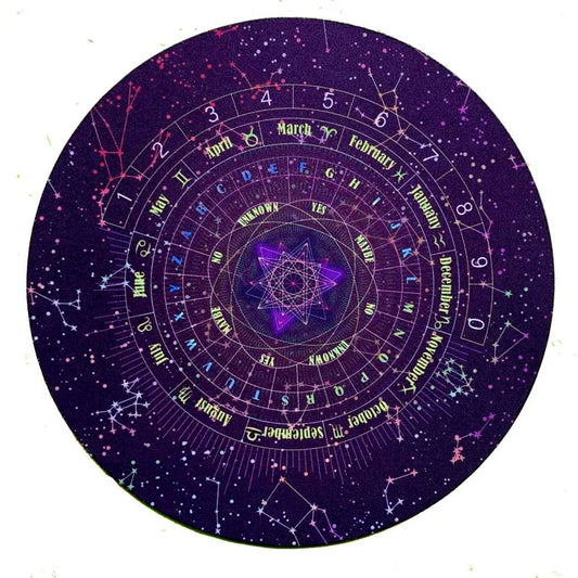 22cm Animal Pendulum Board – Divination Mat for Tarot, Runes & Ritual Altar Work