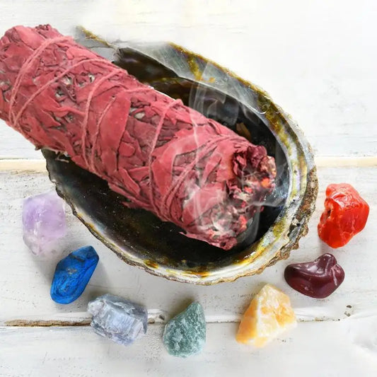 Natural Dragons Blood Red Sage Cedar Incense dried Natural Herbal Incense – Cleanse & Elevate Your Space