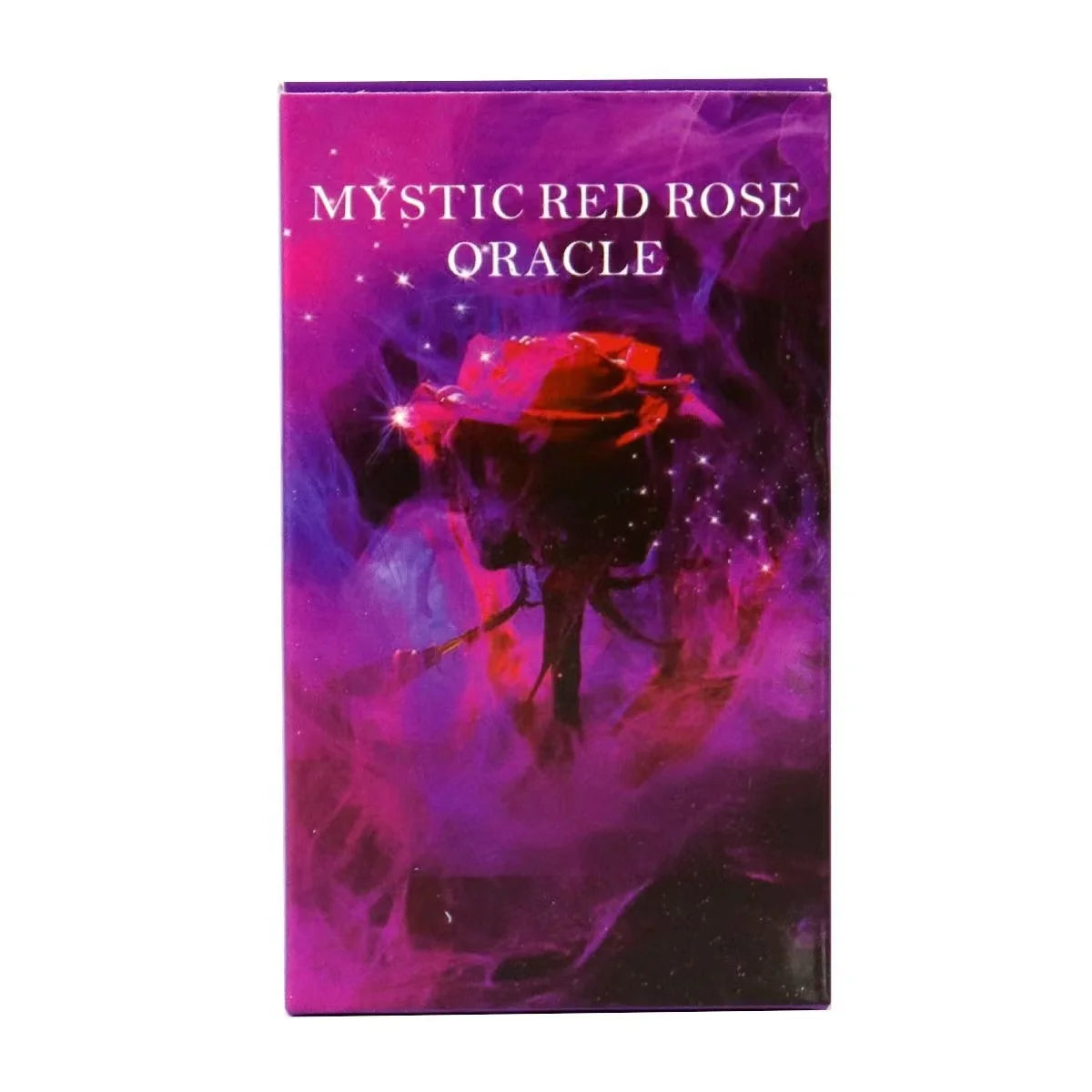 Mystic Red Rose Oracle Deck – 53-Card Visionary Divination Set for Spiritual Guidance & Rituals