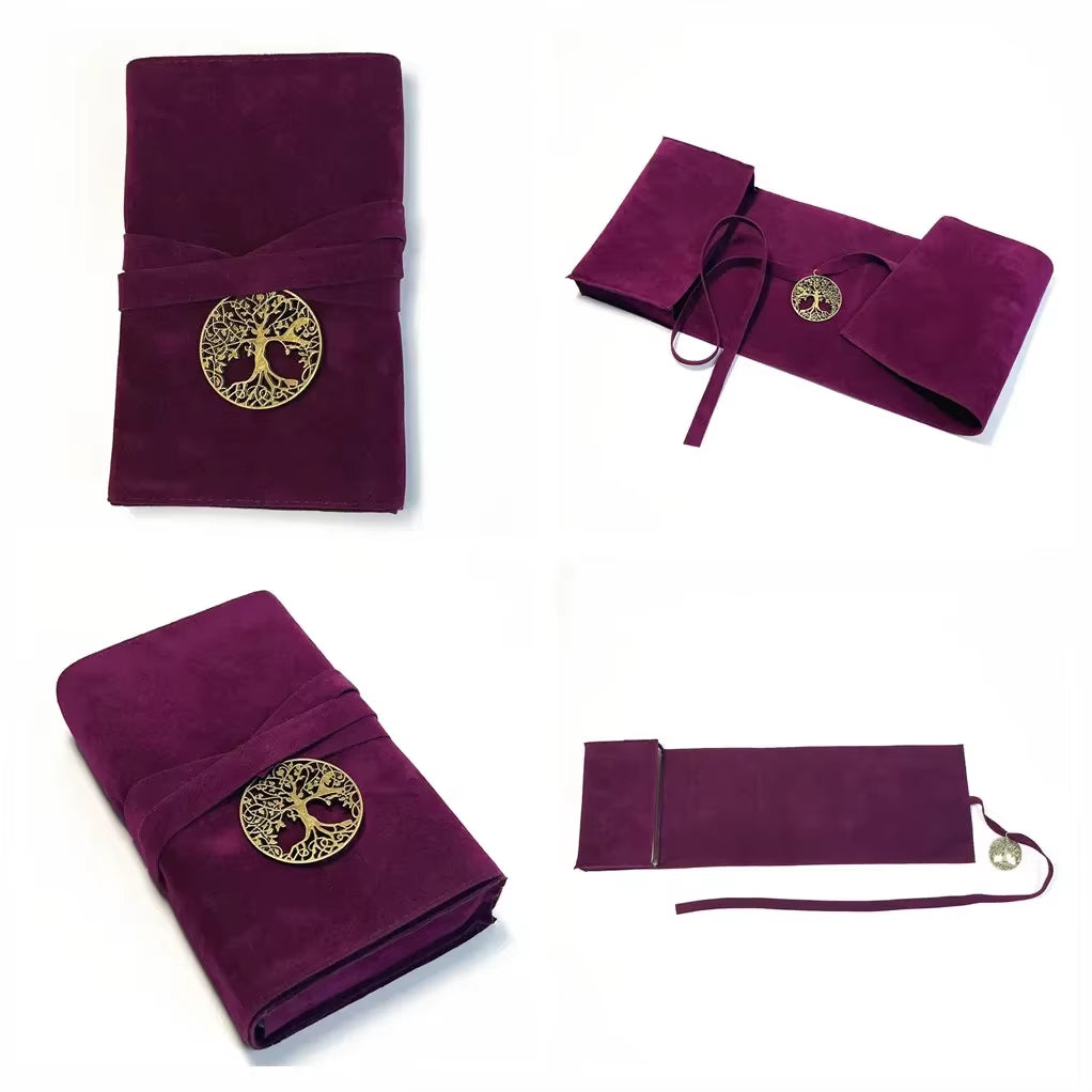 Colorful Tarot Card Pouch – Soft Flannel Storage Bag for Divination Tools, Crystals, Dice & Jewelry