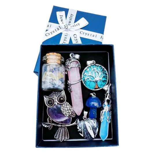 Healing Crystal Chakra Set - Premium Tumbled Stones for Meditation, Reiki, and Spiritual Gifts
