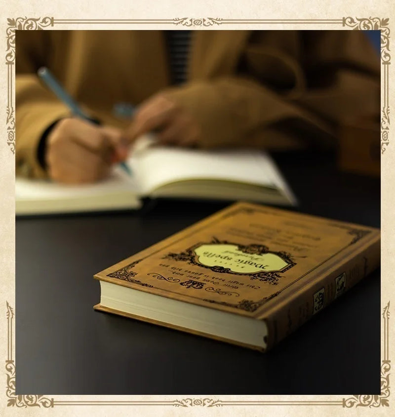 Magic Spell Book – 160-Page Lined Grimoire for Spells, Rituals, Potions & Witchcraft Notes | Pentacle Cover