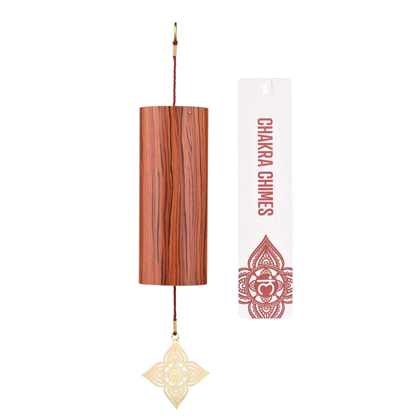 Chakra Bamboo Wind Chime – Meditation Tuning Chord for Energy Healing, Relaxation & Home Decor