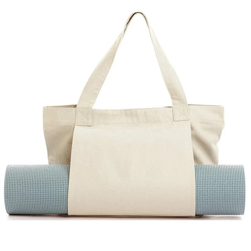 Meditation Mat Carry Bag Green - Lightweight Foldable Tote for Ritual, Centering & Daily Practice