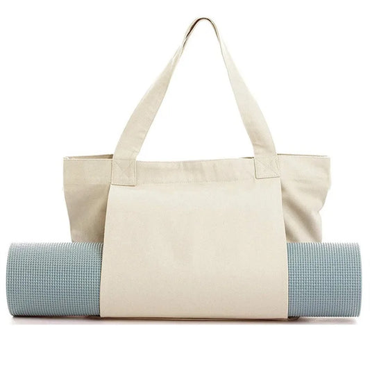 Meditation Mat Carry Bag Green - Lightweight Foldable Tote for Ritual, Centering & Daily Practice