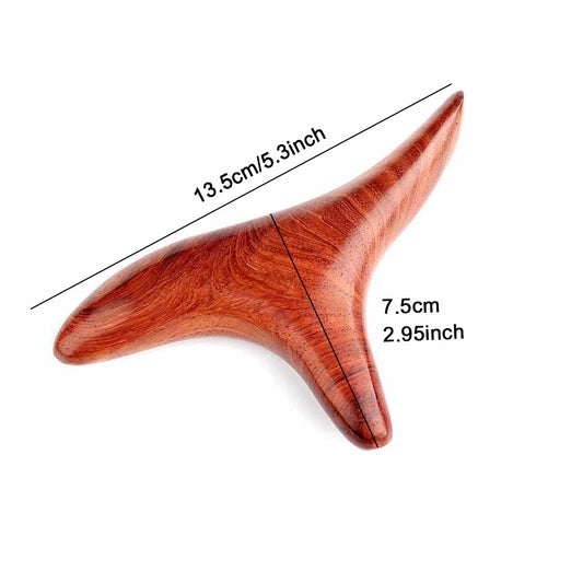 Wooden Foot Roller – Reflexology Massager for Muscle Relief & Circulation Boost